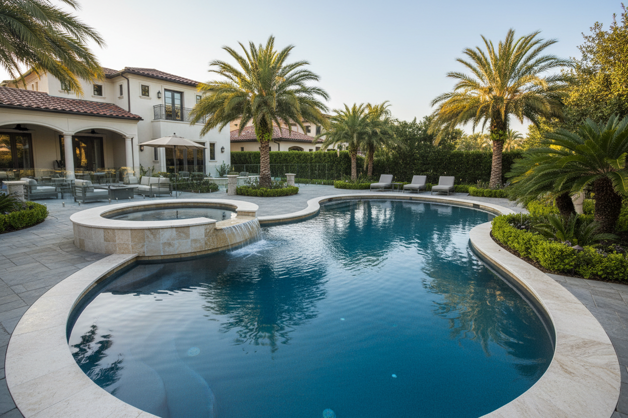 Custom Swimming Pools & Spas